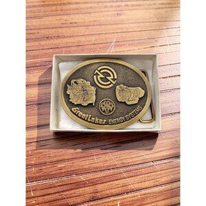 Vintage 1970s Hit Line USA Brass Great Lakes Energy Systems Commemorative 3" Bel